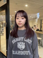 パーク(PAAQ) 7トーンバーガンディー×ナチュラルレイヤー