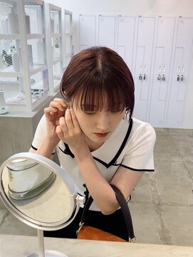 クリアーオブヘアー 池下店(clear OF HAIR) ハイライト/モーブピンク