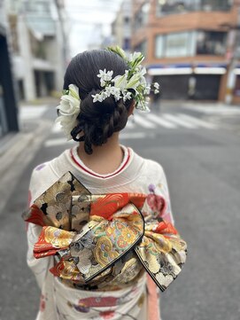 ウィロウ(WILLOW) 2024hairmake WILLOW 成人式☆振袖　1