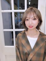 ルア モアナ バイ ヘッドライト 小田原2号店(Lua Moana by HEADLIGHT)&nbsp;【Moana Lua】#ショート#ベージュ#小顔ショート#大人可愛い