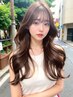 【美髪カラーNo３】Gold髪質改善＋美髪カラー＋プチスパ