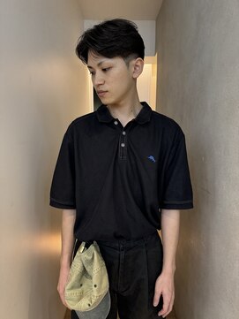 ゼストプール(ZEST POOL) センターパートカルマパーマ