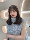 髪質改善＊秋色黒髪マロンブラウン＊美髪【Zina南砂町】