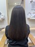 ナチュラルハイライト(ブリーチなし)オンカラー+Xトリートメント ￥16500