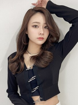 アールサロン アネックス 名駅(Rr SALON ANNEX) 暗髪韓国風チョコレートブラウン/韓国風巻き/マロンベージュ