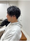マッシュ短髪ツーブロックモテる束感モテ髪イケメン黒髪ビジネス