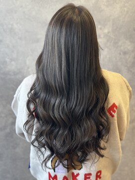 ザ ラブズ ラフズ ヘアー 本店(the loves laughs hair) 立体感ハイライト/ロングウェーブ