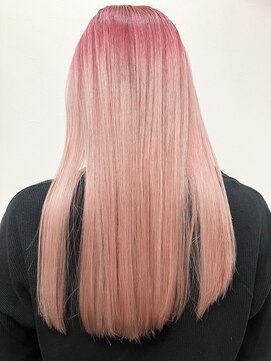 アリ 葛西店(ALi) レッドブラウングラデーションカラー｜葛西髪質改善｜葛西白髪