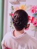 【訪問着 留袖 着付け+ヘアセット】*平日*8:00~9:45 * ¥9350