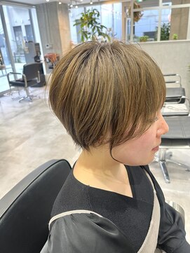 ソヨン 本厚木店(SOYON) 軽やかショート/ミルクティベージュ/マッシュショート/本厚木