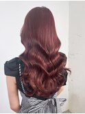 ロング美髪韓国ヘアくびれヘア_ba528901