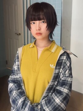 クペウ ローウェン(cope'u ROWEN) 渋谷/ウルフカット  デザインカラー ルーツカラー エンドカラー