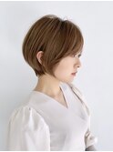 フェイスフレーミングカラーショートウルフミディアムレイヤー