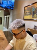 ホワイトシルバーカラー