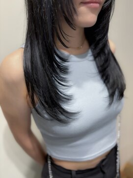 ドゥーチャ(ducha) 顔まわりレイヤー×グロウブラック ＊ tommy