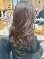 ユウヘアー 本山店(U Hair)&nbsp;チョコレートブラウンカラー♪/ロング/レイヤー/艶髪