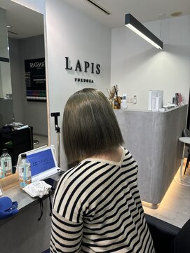 ラピス 福岡天神店(Lapis) ブリーチ/ブリーチカラー/オリーブ