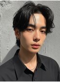 men's/メンズカット/刈り上げセンターパート/ニュアンスパーマ
