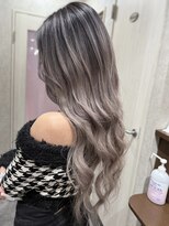 ルーゼン(LUXEN)&nbsp;【ルーゼン】～ホワイトシルバー・バレイヤージュ～