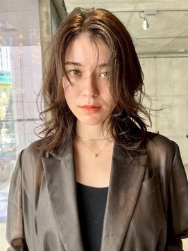 スクリーン(SCREEN) 黒髪カタログ/クラゲヘアー/オリーブグレー/元町/三宮/三ノ宮