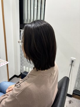フォーディー(for D) Hair Salon for D　 ×　切りっぱなしボブ