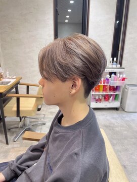 エヌアンドエー 杉戸高野台店(N&A) ミルクティーベージュ×艶感マッシュ