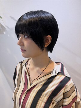 ノブレス ノアール(NOBLESSE NOIR) ワイドバング/丸みショート