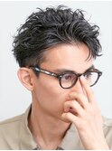 天神スパイキーショートツイストスパイラルパーマツイストパーマ