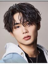 アストラ(ASTRA) MEN’S HAIR/波巻きツイストスパイラル/リバースセンターパート