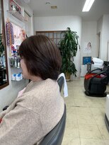 サロン ド シルク オリーブグレー/ヘーゼルベージュ/暗めカラー/ココアブラウン