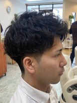 マキシム ナカイ(MAXIM NAKAI)&nbsp;メンズルーズショートパーマアップバング刈り上げツーブロック