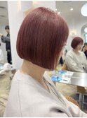 〈Tierra毛利仁美〉ブリーチありで高彩度カラー