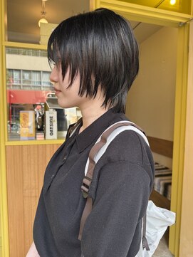 ヒントステーション(HINTSTATION) 〈浅草 半個室〉ナチュラルショートウルフレイヤー
