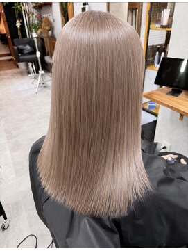 シールドヘアー 沖縄 新都心(C'LD Hair) ミルクティーベージュ/那覇美容室/おもろまち美容室