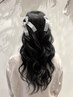 【西山限定】カット+プレミアムカラー+3stepトリートメント+ヘアセット[新宿]