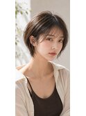 ショートボブ髪型20代30代40代50代前髪あり前髪なし面長丸顔越谷