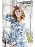 おしゃれカジュアルショートバング