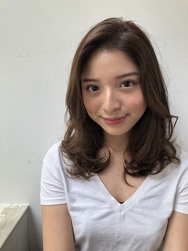 ループス(Roops) Roops平川勇気 大人ナチュラルスタイリング簡単セミディ