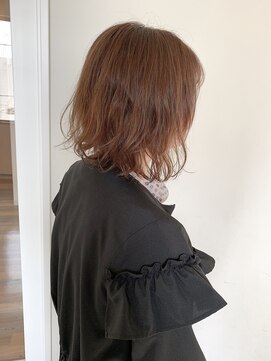 ヘアースパリゾート リアン 燕三条店(Lien) ゆるふわデジパー_前下がりボブ