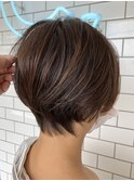 ［HAIR C］丸みとくびれが可愛いショート/ボブショート