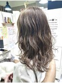 ミディアムレイヤー カーキ マッド グレージュ