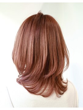 リアン(lien) 【lien.ai】ひし形　くびれスタイル　ピンクベージュ