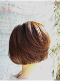 メリハリ！ナチュラルボブ