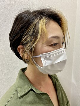 アズーラ 経堂(AZURA) ミストバング ショートヘア