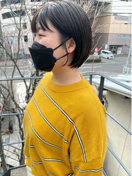 ツイギー 宮西店(TWiGGY) ナチュラルショートボブ