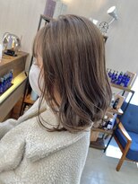 シェノンバイカリス(Chainon by charis)&nbsp;オリーブベージュ×ふんわりミディ