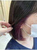 インナーカラー☆ピンクバイオレット