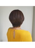 大人ショートボブ