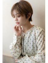 ハイル(Heil)&nbsp;【Heil】　耳かけショート/透明感/くすみカラー/マッシュ