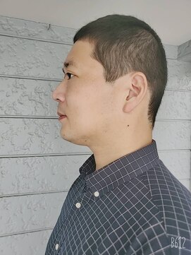 ルナ 深沢店(LUNA) おしゃれボウズ風ベリーショート(SIDE)